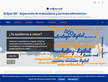 Tablet Screenshot of eclipse-sid.es